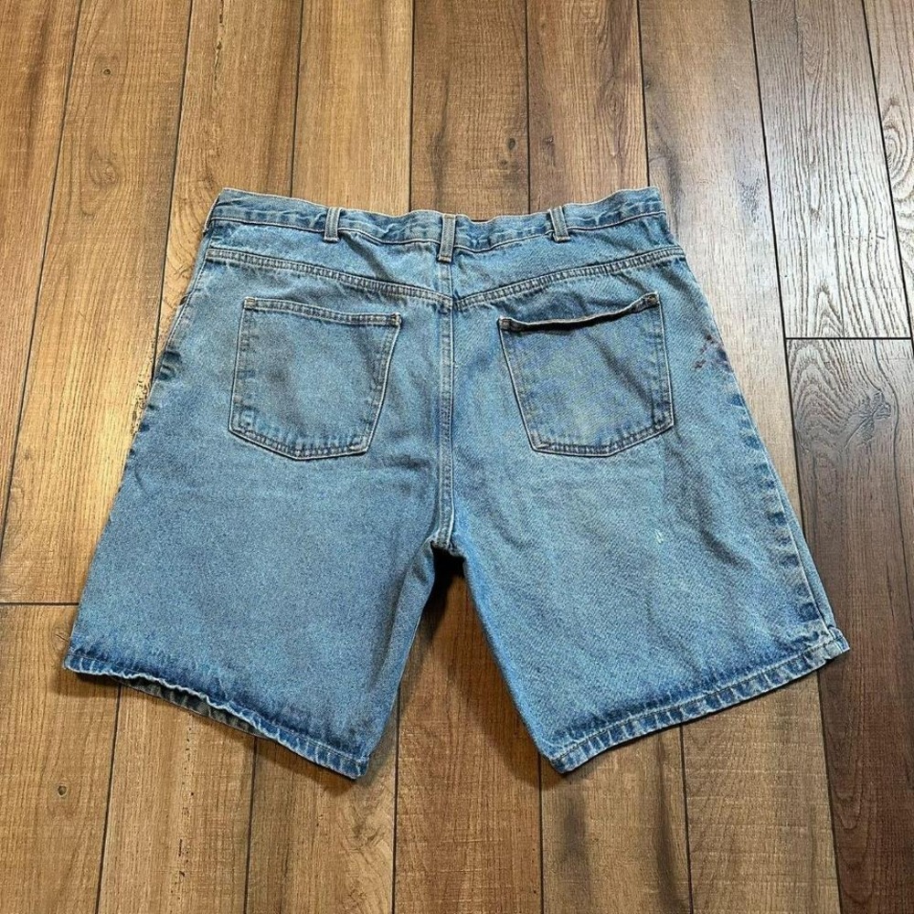 Vintage Baggy‎ Jean Shorts Jorts Men's size 38 Faded Glory